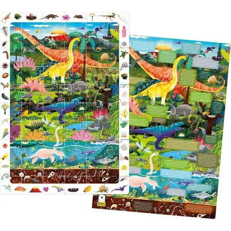 Puzzle 60-teilig Observation Dinosaurs