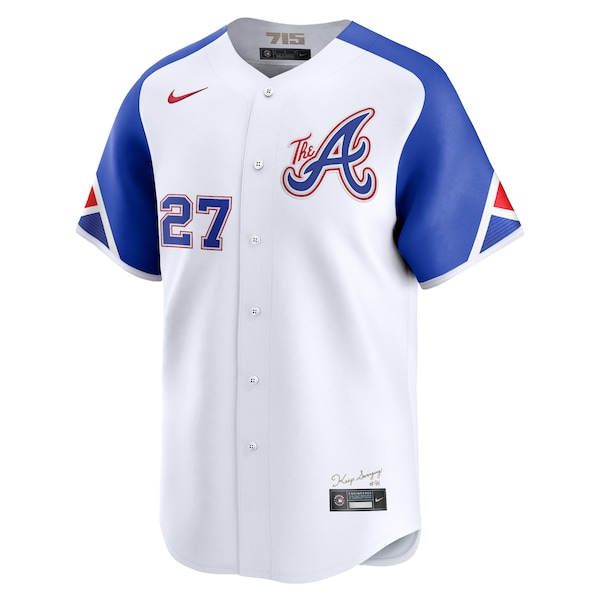 Austin Riley Atlanta Braves Nike City Connect Limited Player Jersey - White