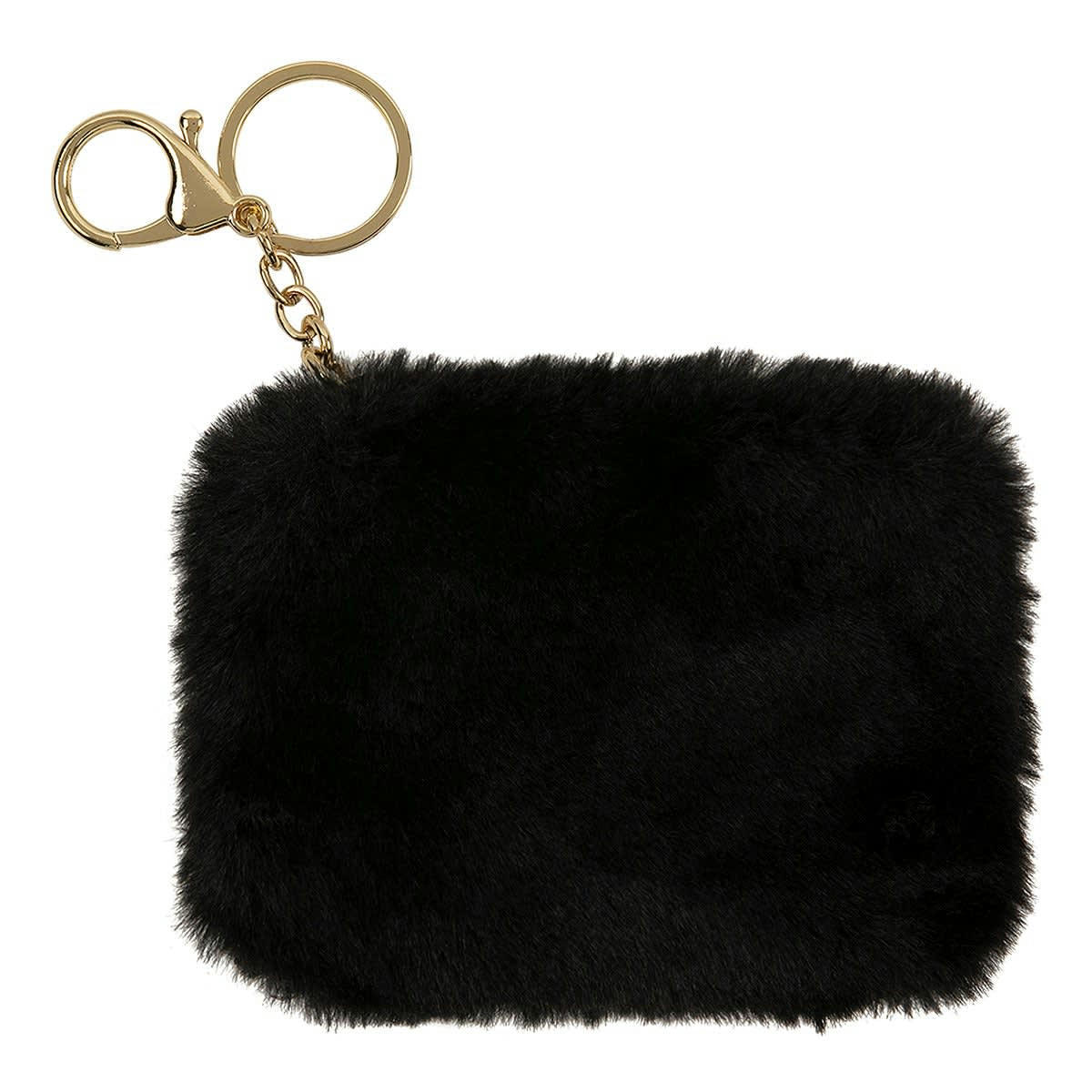 - Porte-monnaie Peluche Chat Noir