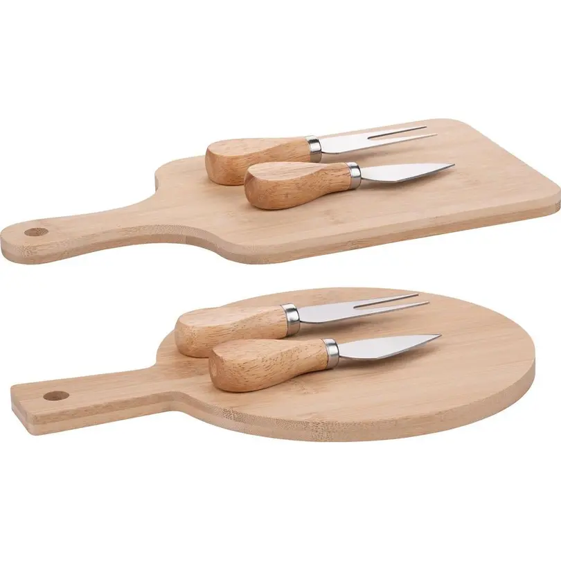 Käsebrett mit Messer 3-teilig Alpina