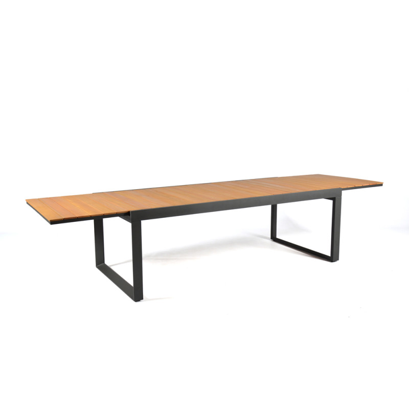 Table de jardin extensible Carmen 220-340 x 100 x 75 cm