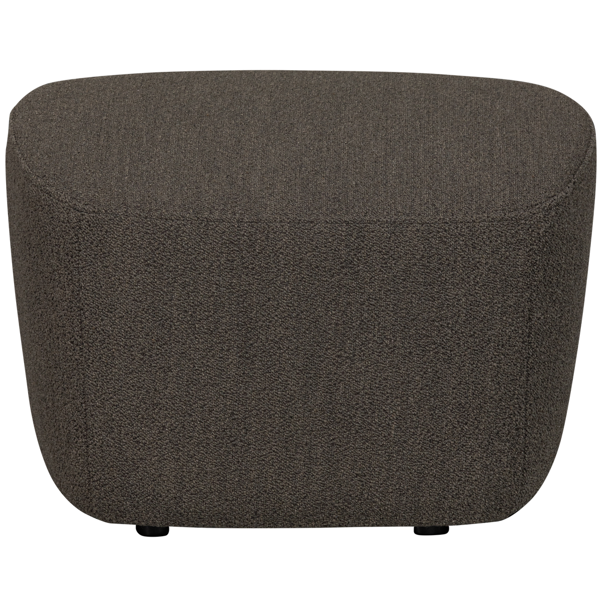 vtwonen hocker Lofty - Bouclé - Bruin - 41x62x48