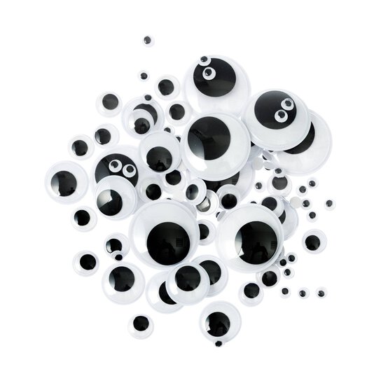 Self-Adhesive Googly Eyes 200 Pack