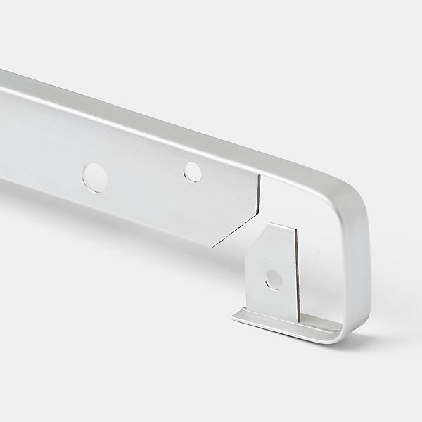 Joint pour plan de travail GoodHome Nantua Argent l. 30 mm x H. 16 mm