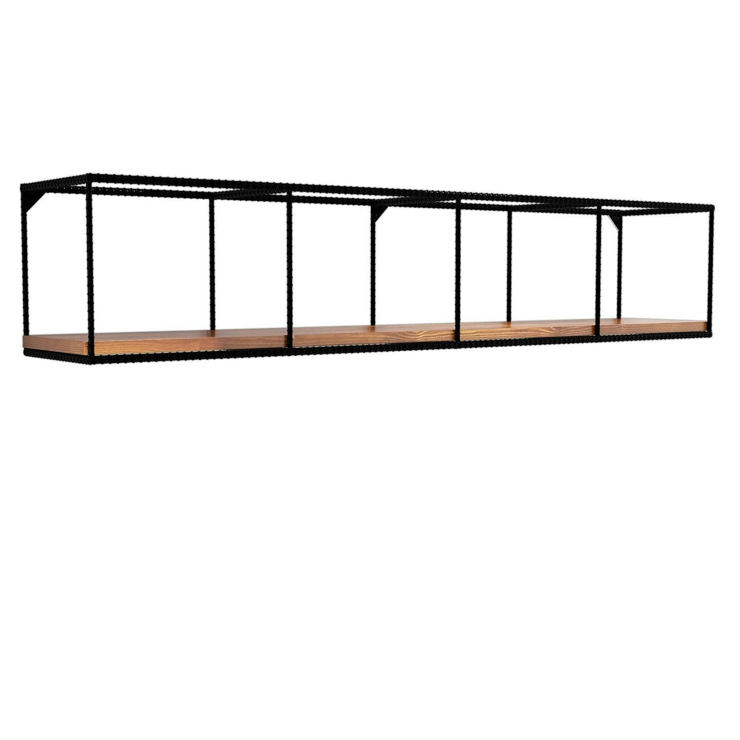 MIRAY - Etagère murale design noir