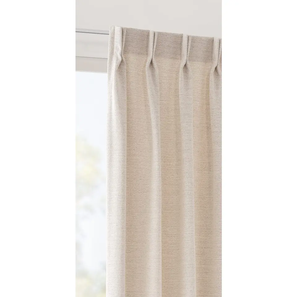 Gordijnstof Amy lichtdoorlatend - wit