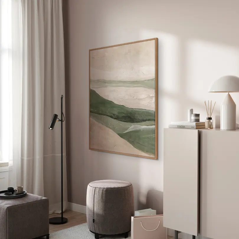 Bild mit Rahmen Design Painting