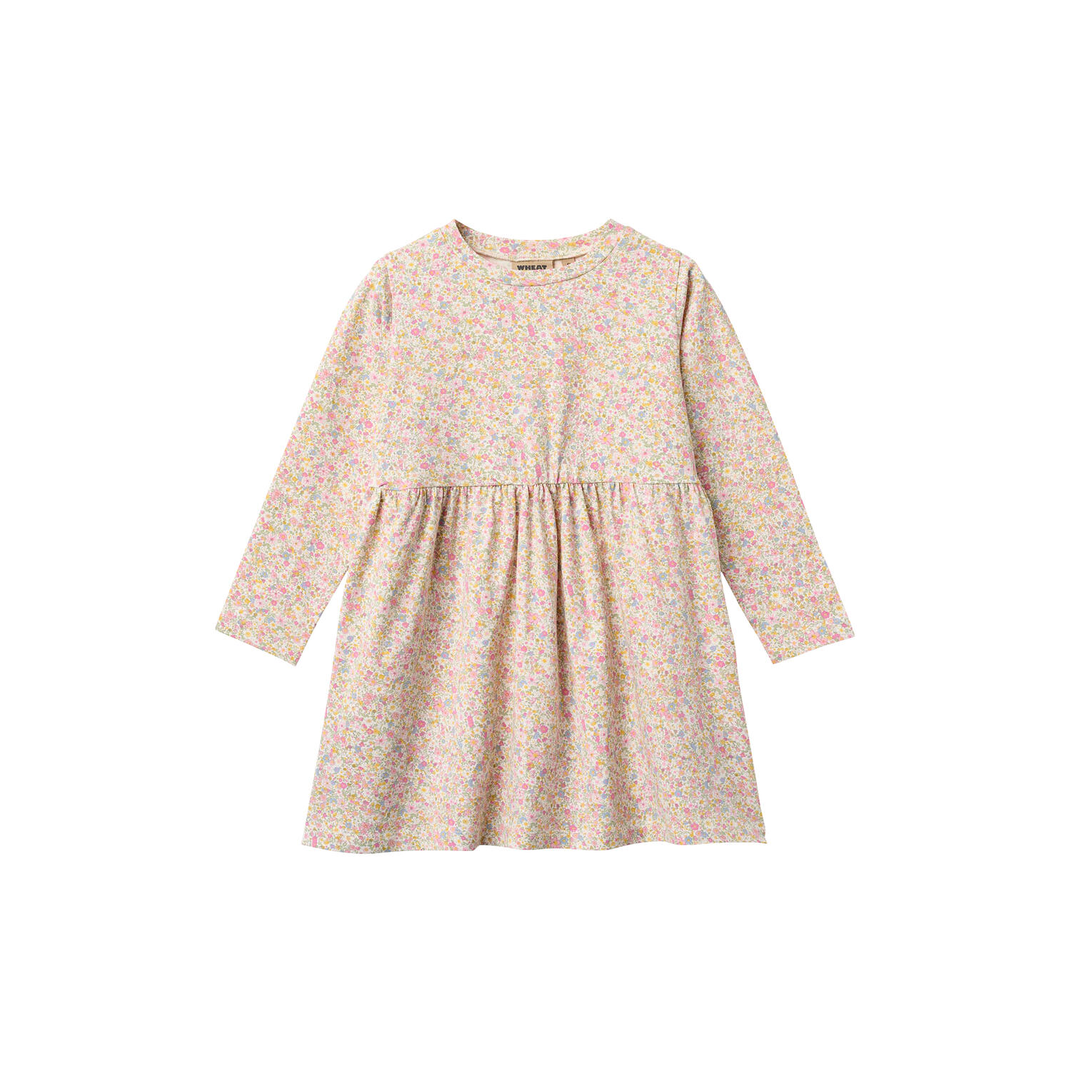 Jersey Dress L/S Sessa, blush flower meadow