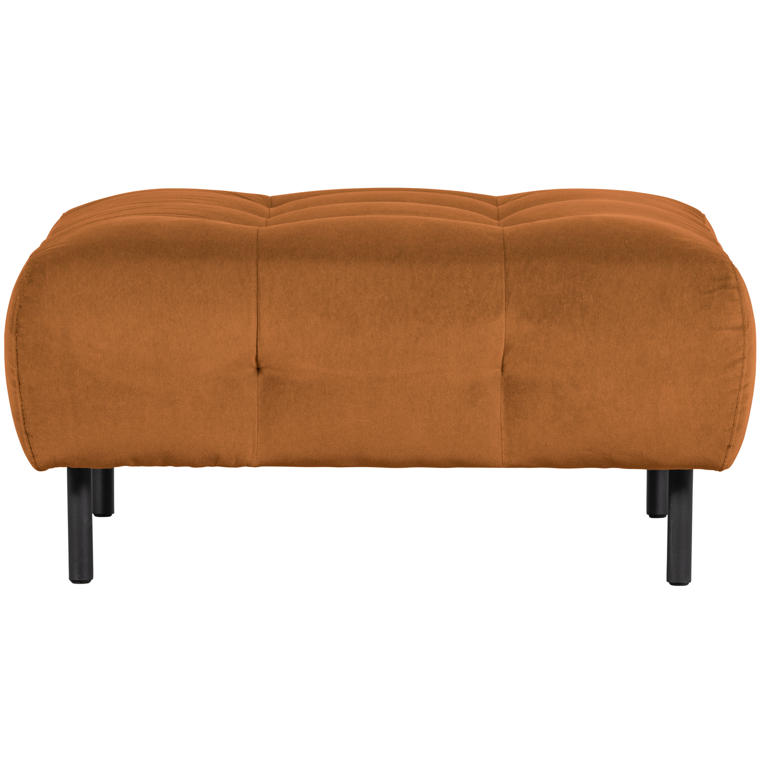 WOOOD hocker Lloyd - Velvet - Cinnamon - 45x90x90
