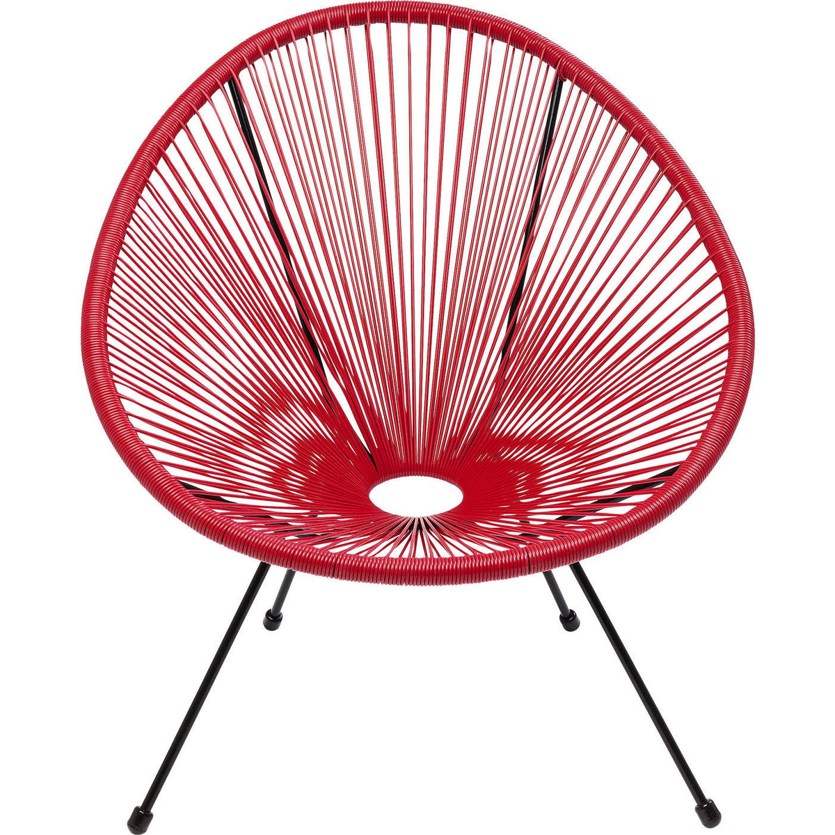 Kare Design Tuinfauteuil Acapulco rood