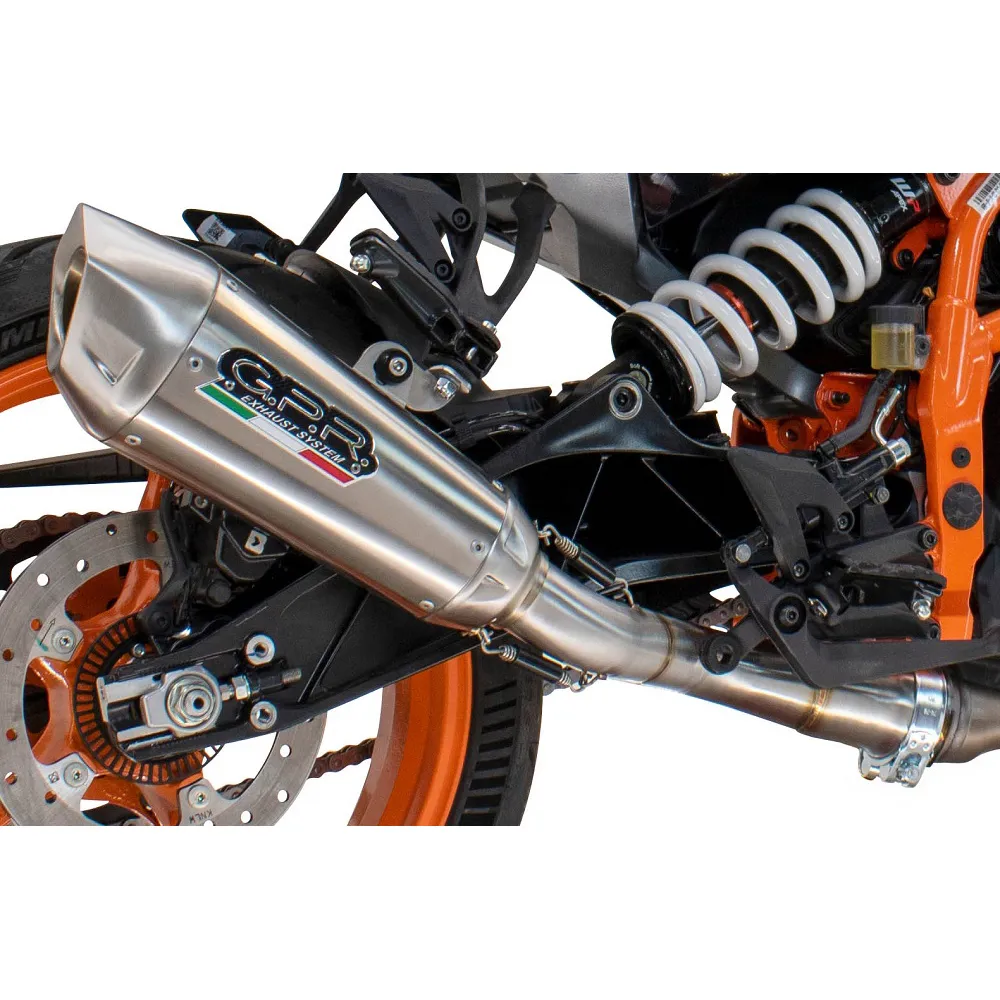 Gpr Exclusive GP-Revo Titanium Husqvarna Vitpilen 250 24-25 Homologated Slip On Muffler