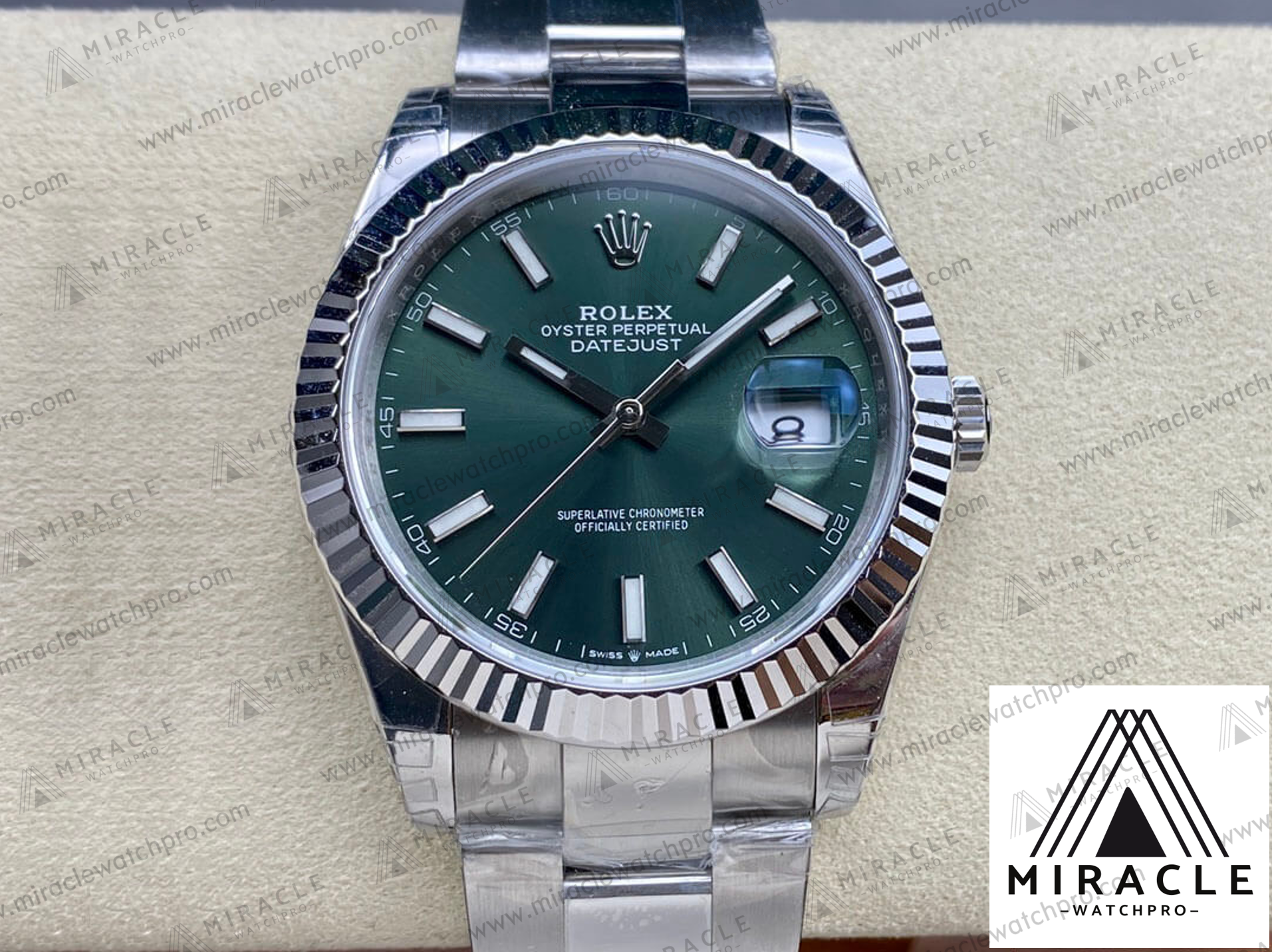 ROLEX-Datejust-ref.M126334-0027-Elite Clone-41mm-Replica Watch