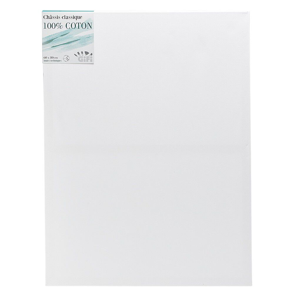 Châssis blanc 60x80cm