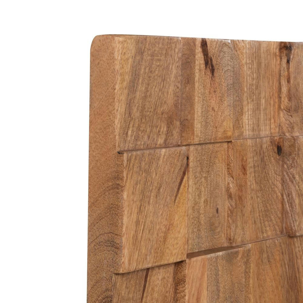 BOYIA - Déco murale en bois de manguier 110x110