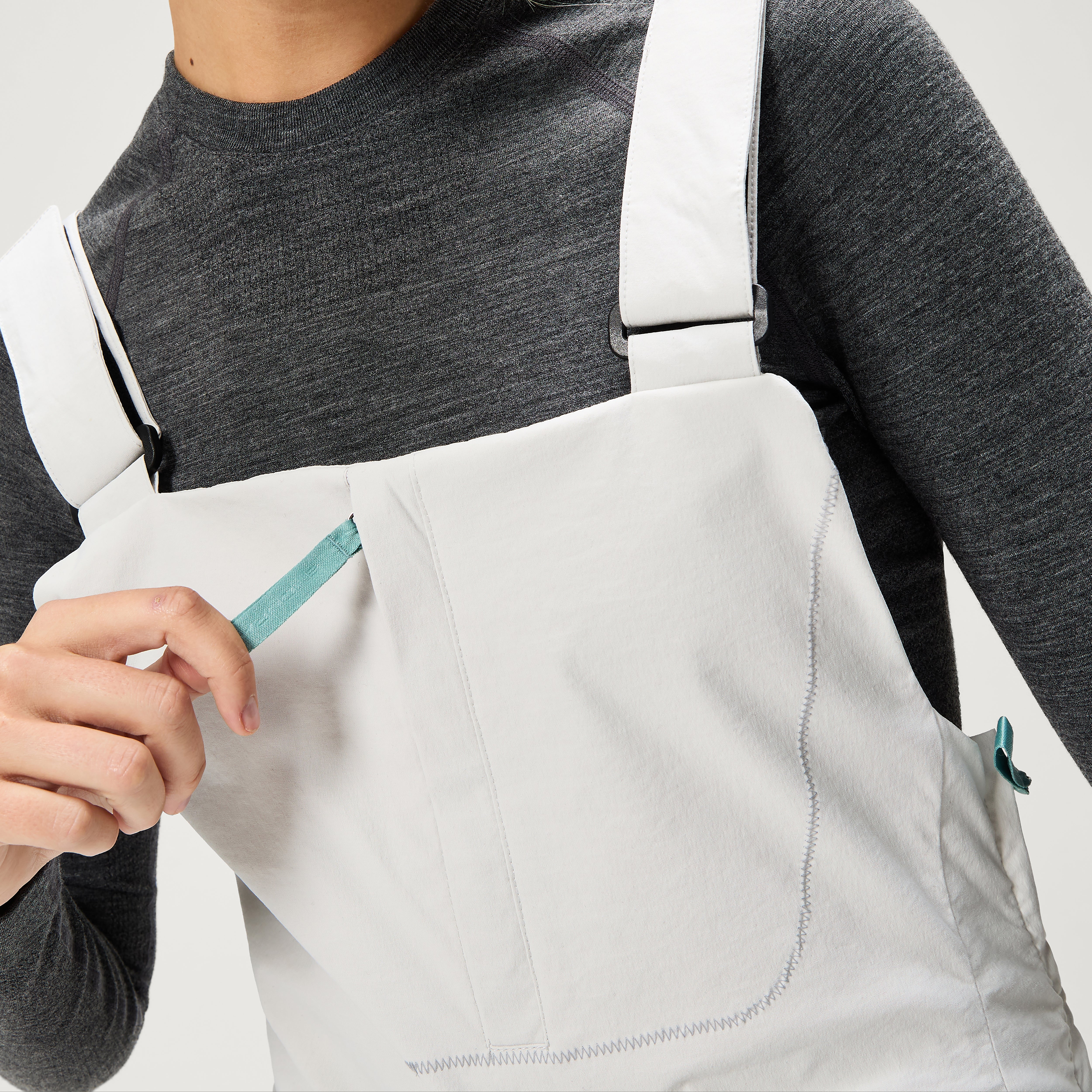 Women's SulTrac Cargo Bib - Lunar Rock