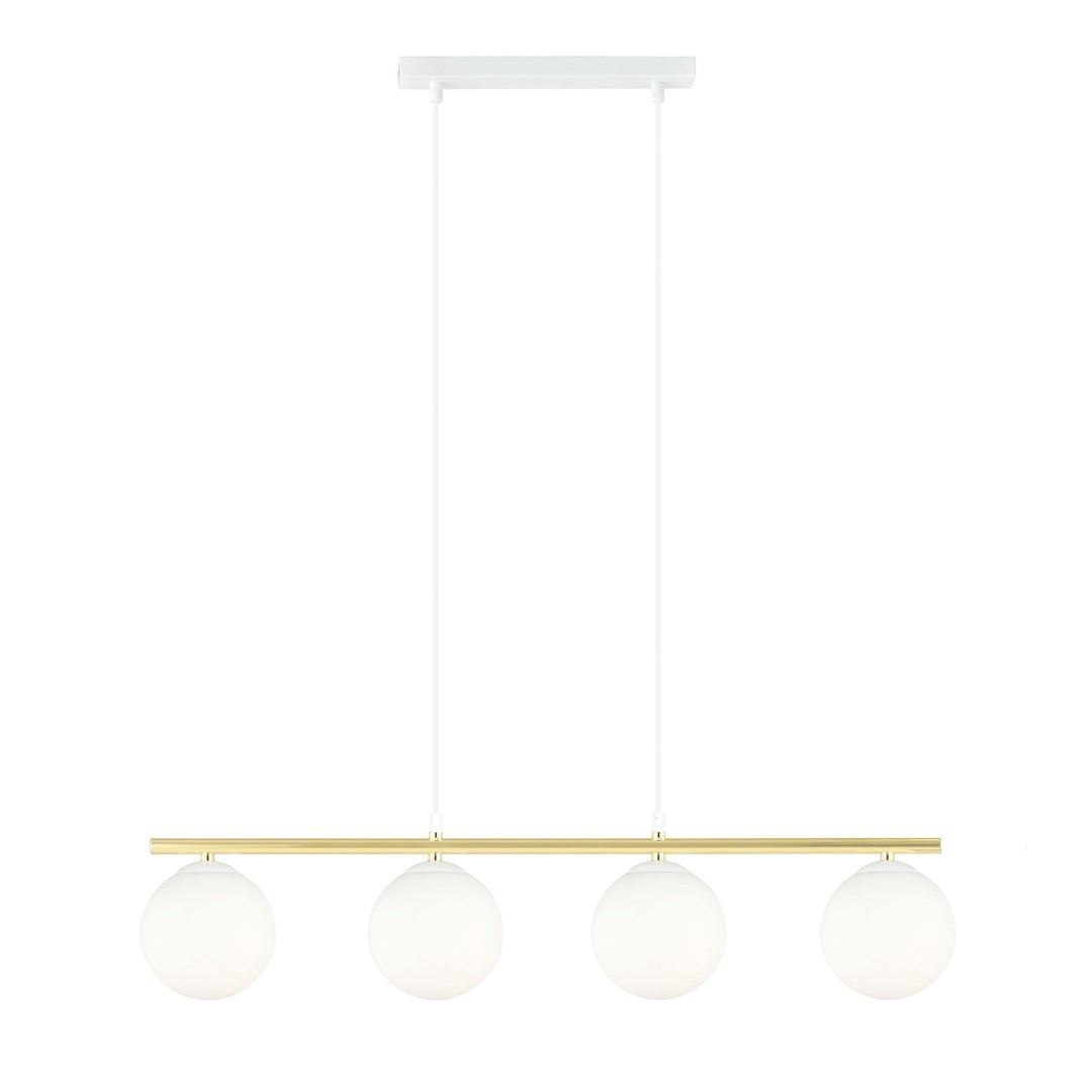 Lampa Wisząca Allora 4 Wh Opal