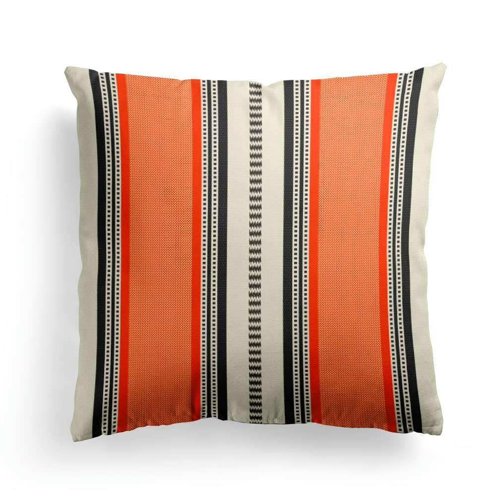 BARNE - Housse de coussin orange 40x40