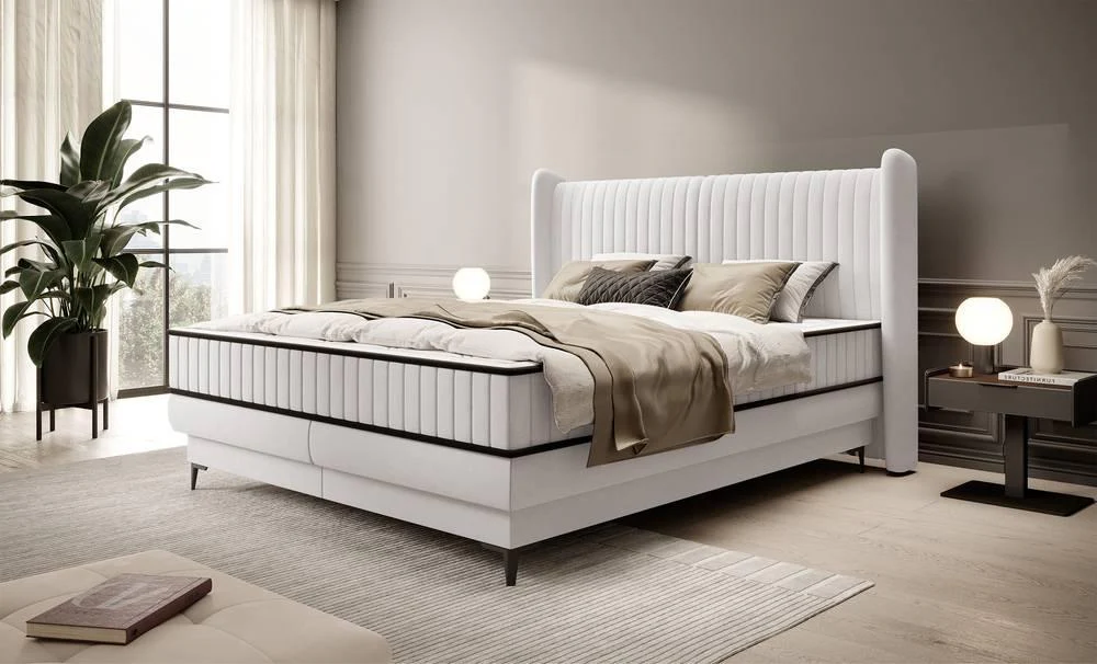 Boxspring Daccar velvet met opbergruimte 180 x 200 cm