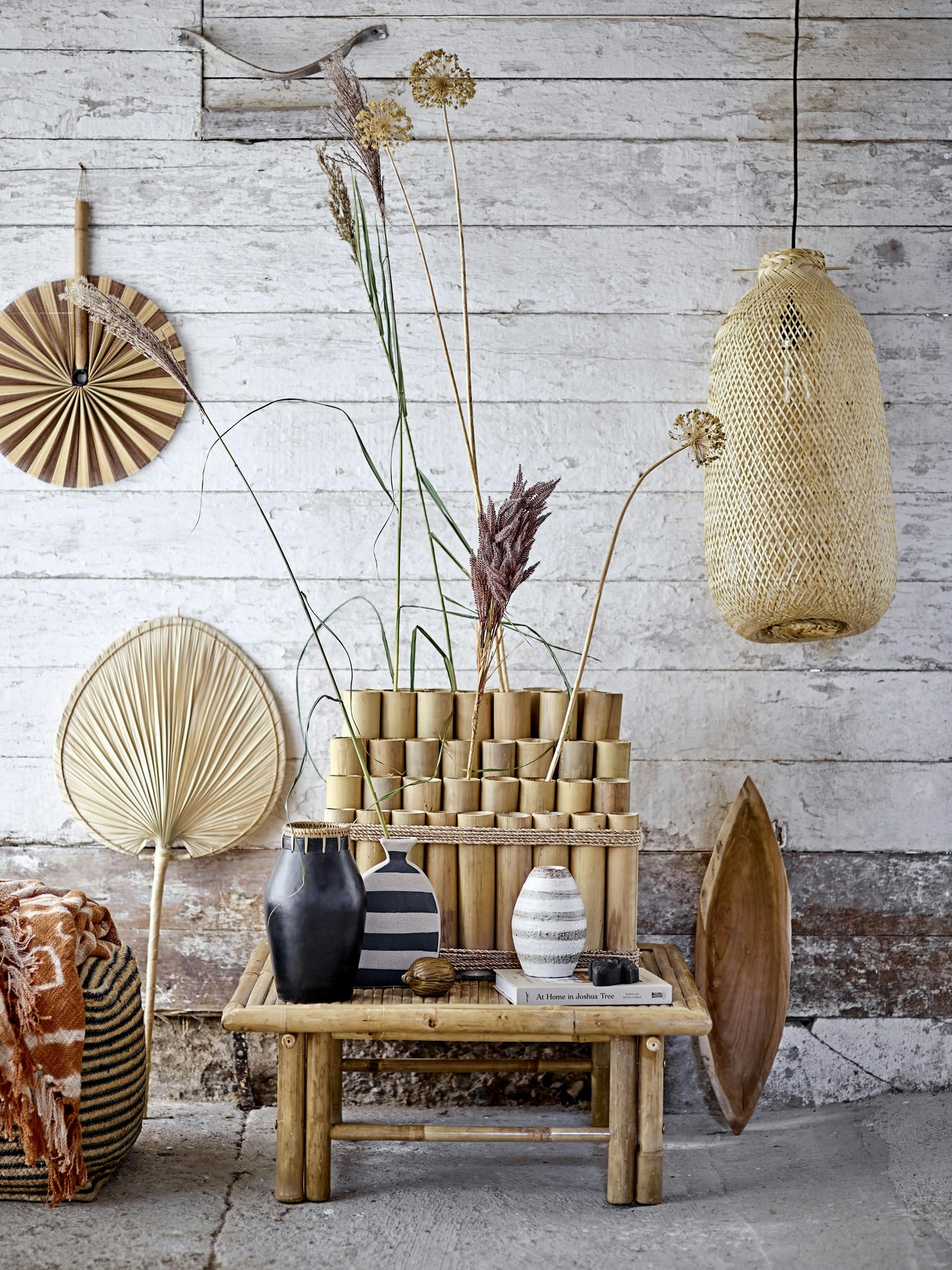 DIXON - Vase à décorer en terre cuite noir H27cm