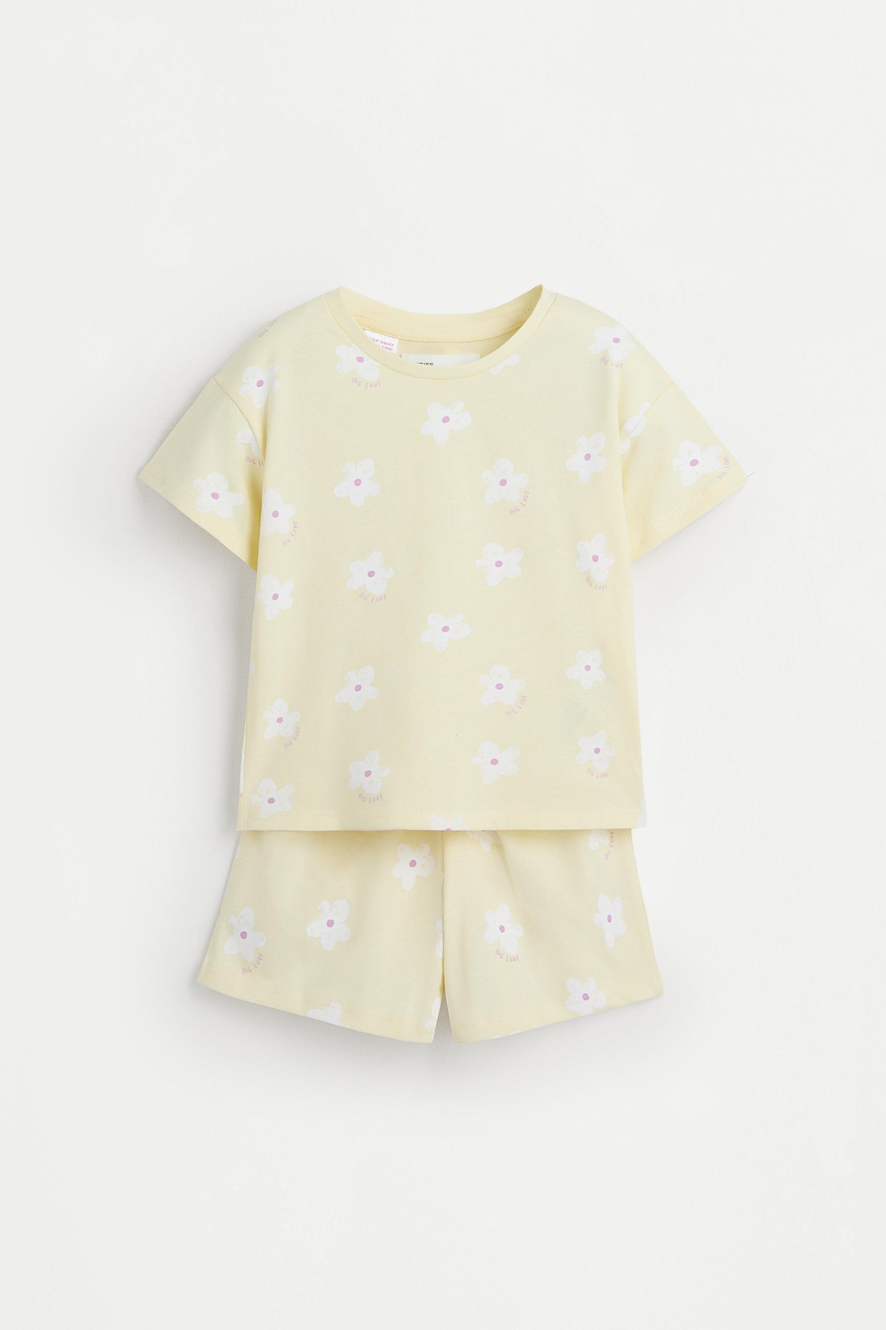 Pijama corto estampado