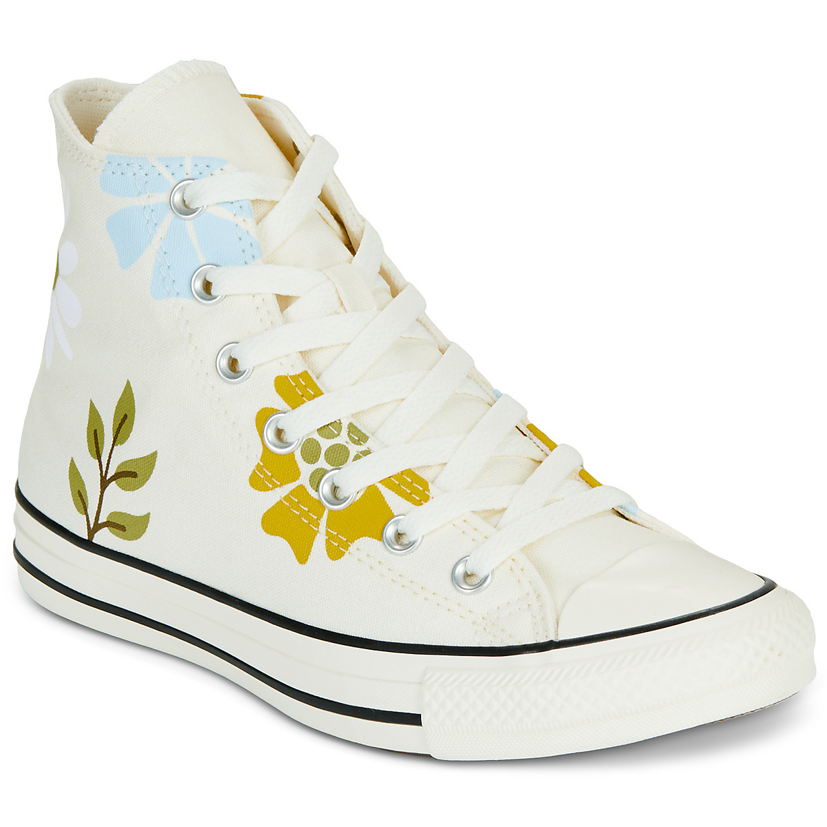 Converse - Chuck Taylor All Star - Beige / Blue / Yellow