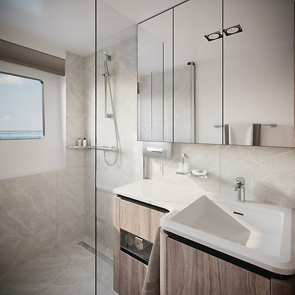 Distributeur de mouchoirs en papier chromé Hansgrohe