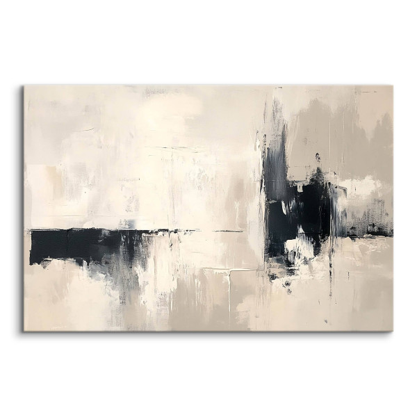 Obraz Beżowa Abstrakcja W Stylu Boho 30x20cm