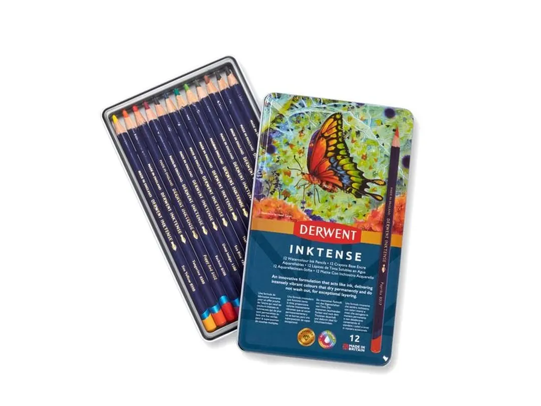 Farbstift-Set 12er-Set Inktense
