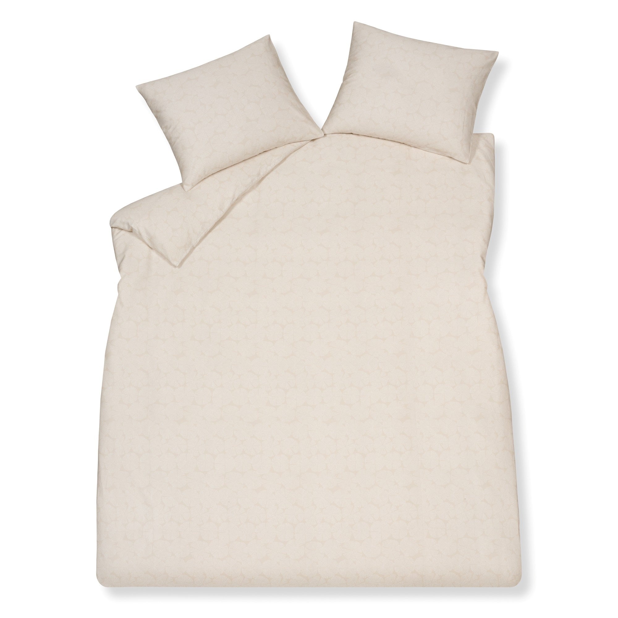 Pure 93 Dekbedovertrek Stone   200 x 200 220 cm   Beige   Satijnkatoen