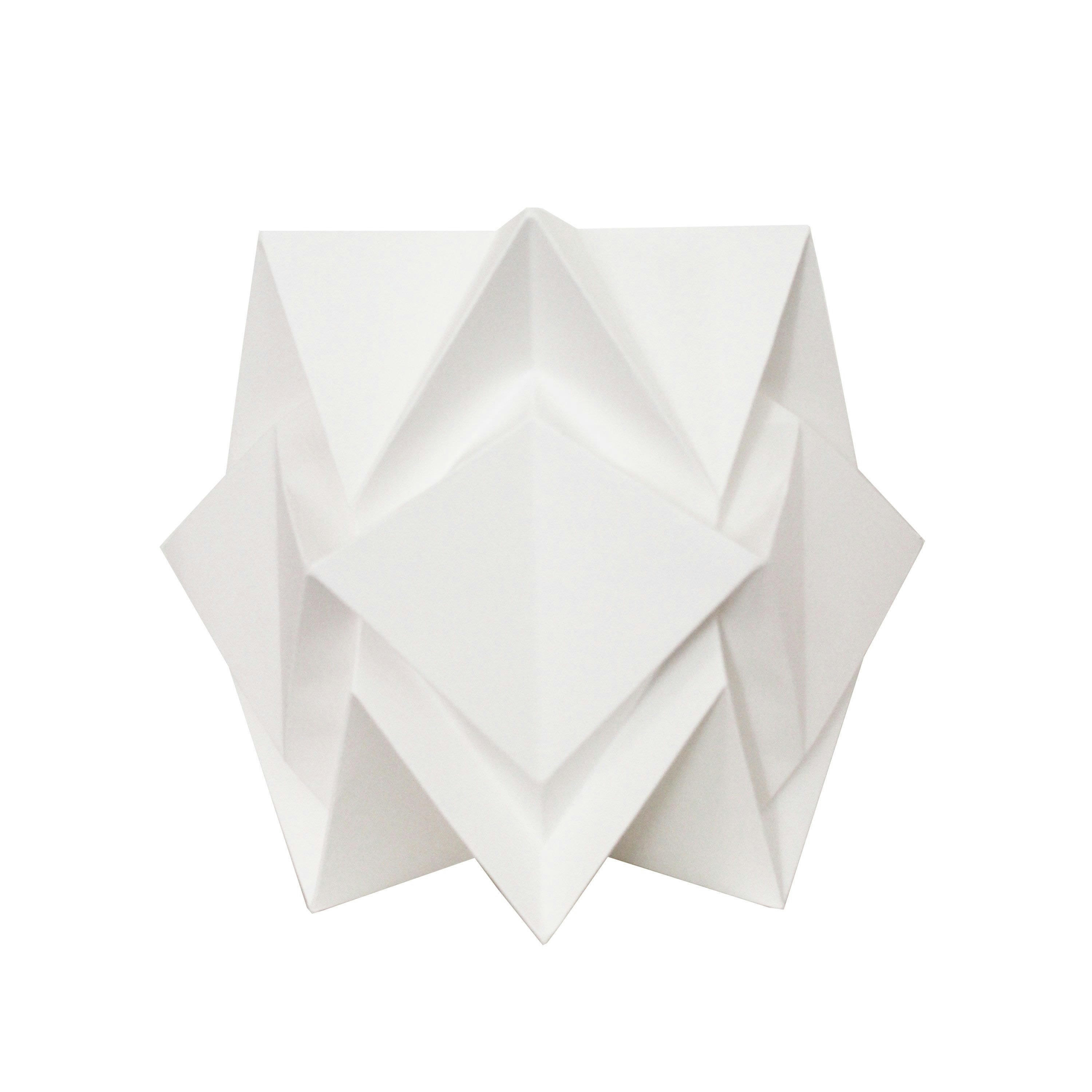 HIKARI - Lampe de table origami en papier taille M