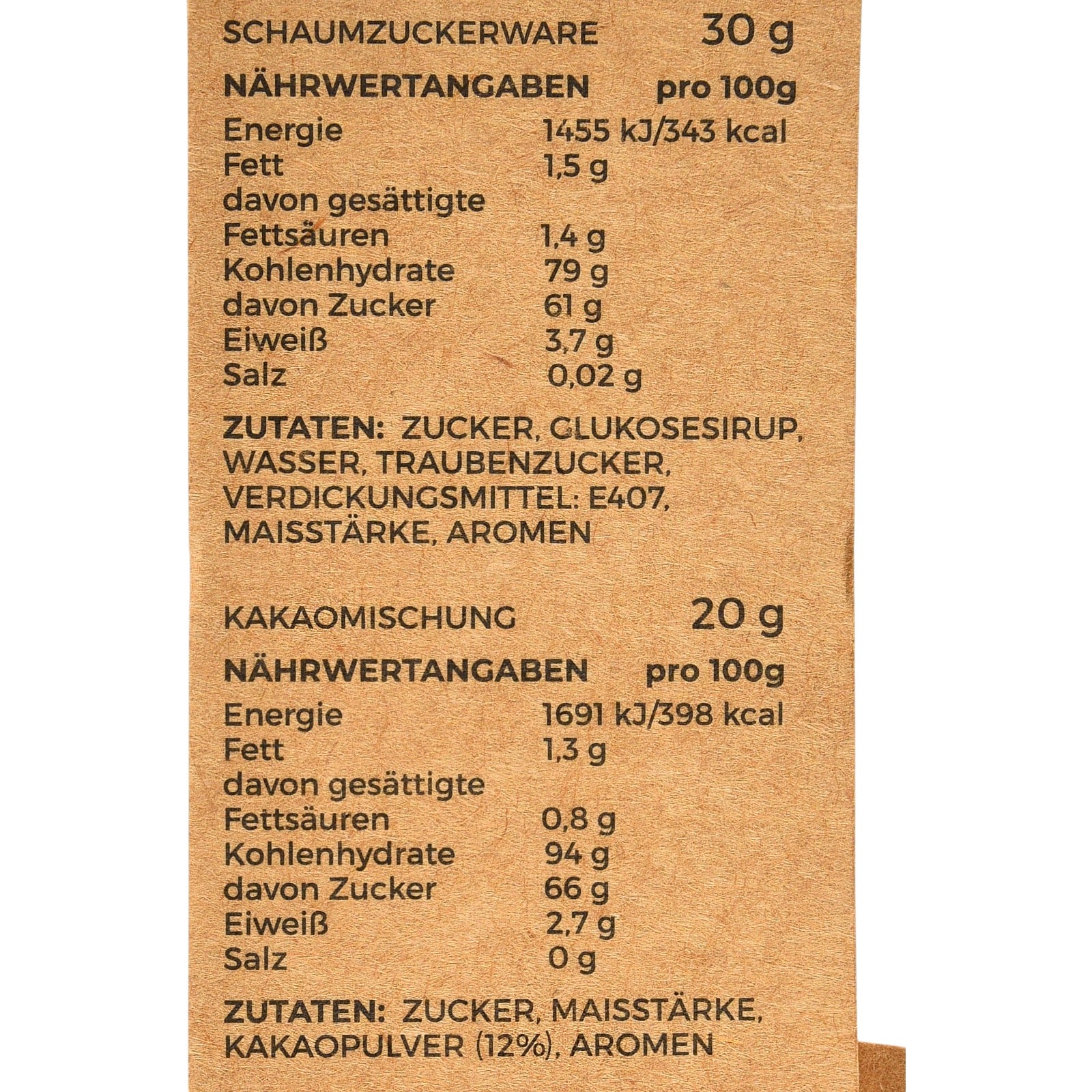 Geschenk-Set Marshmallow Weiß, 3 -tlg.
