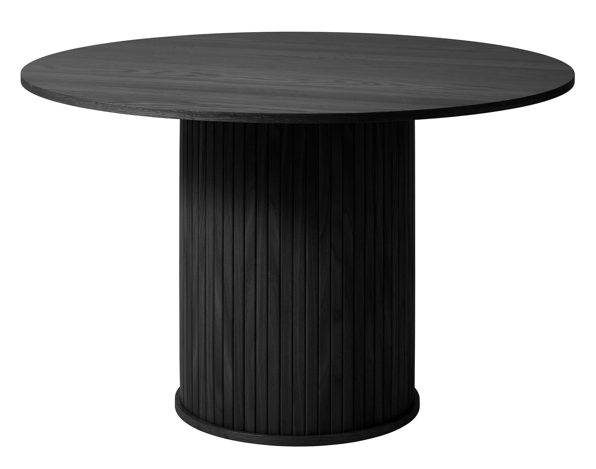 Rebellenclub Eetkamertafel Taree - ø120 cm - Zwart