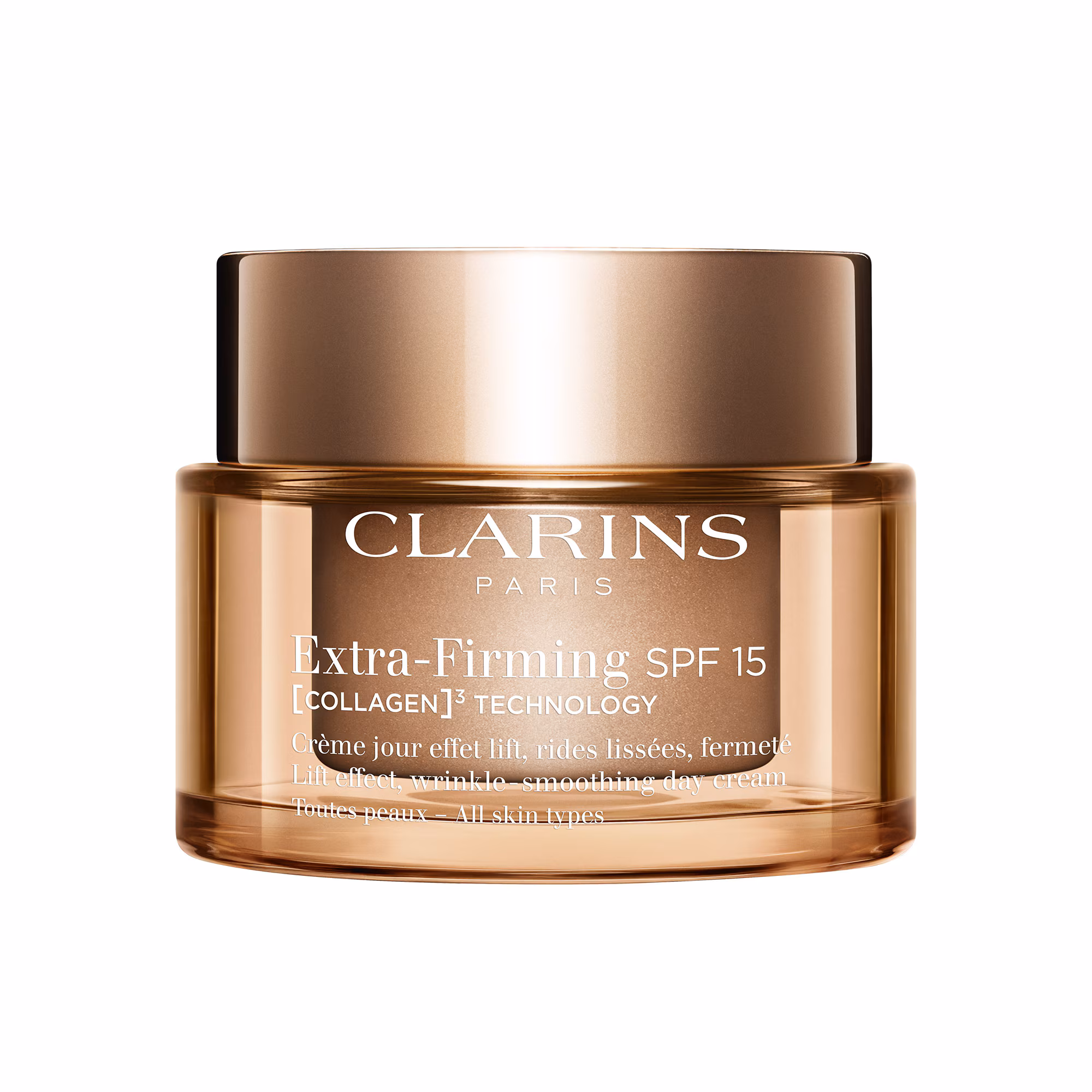 EXTRA-FIRMINGExtra-firming crème jour spf 15 toutes peaux - rechargeable - crème anti-âge collagène fermeté