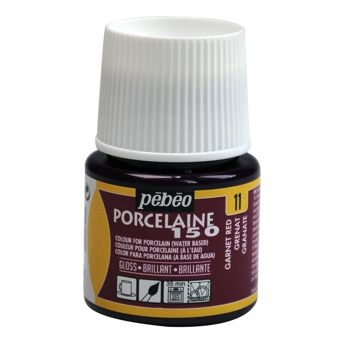 Pebeo Garnet Porcelaine 150 Paint 45ml