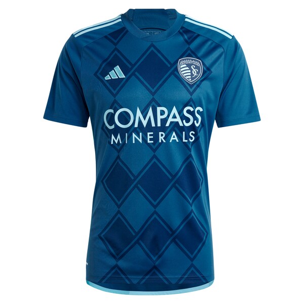 Sporting Kansas City adidas 2024 Diamonds Our Forever Replica Custom Jersey – Navy