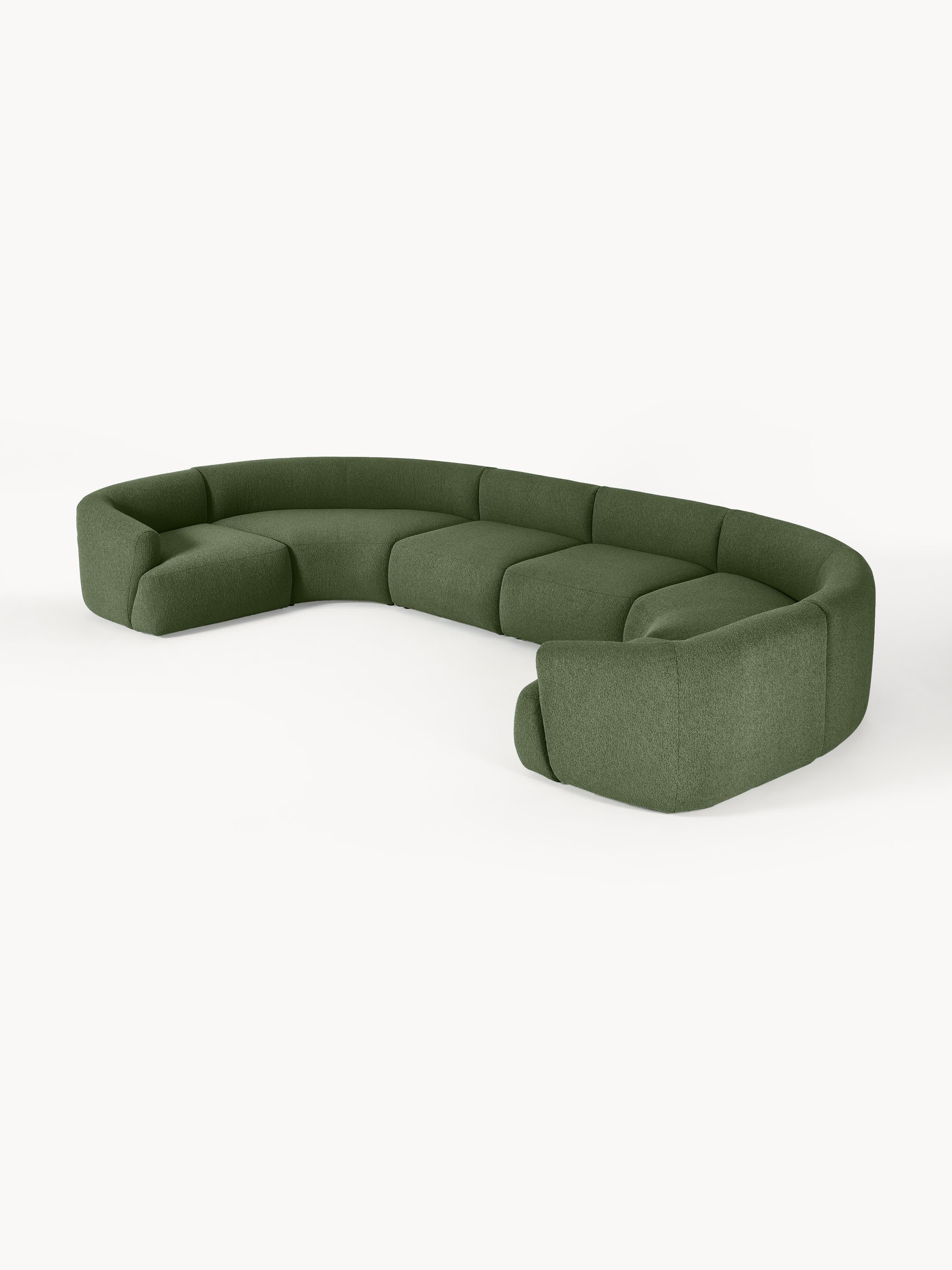 Modulares XL Bouclé-Sofa Sofia