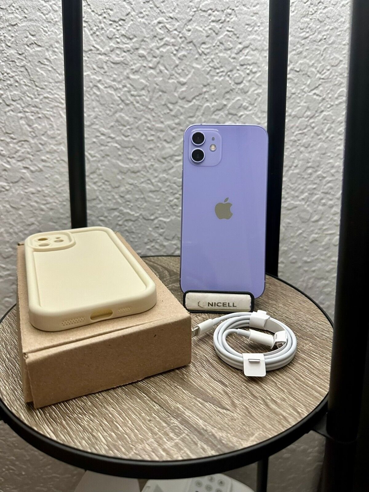 Apple iPhone 12 - 128 GB - Purple (Factory Unlocked) 100% Battery Grade A+