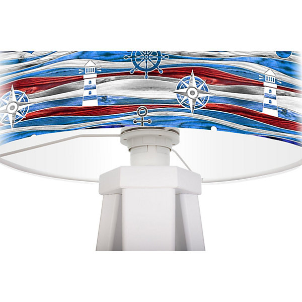 Lampe de chevet kids foto-341 30 x 30 x 45 cm Blanc