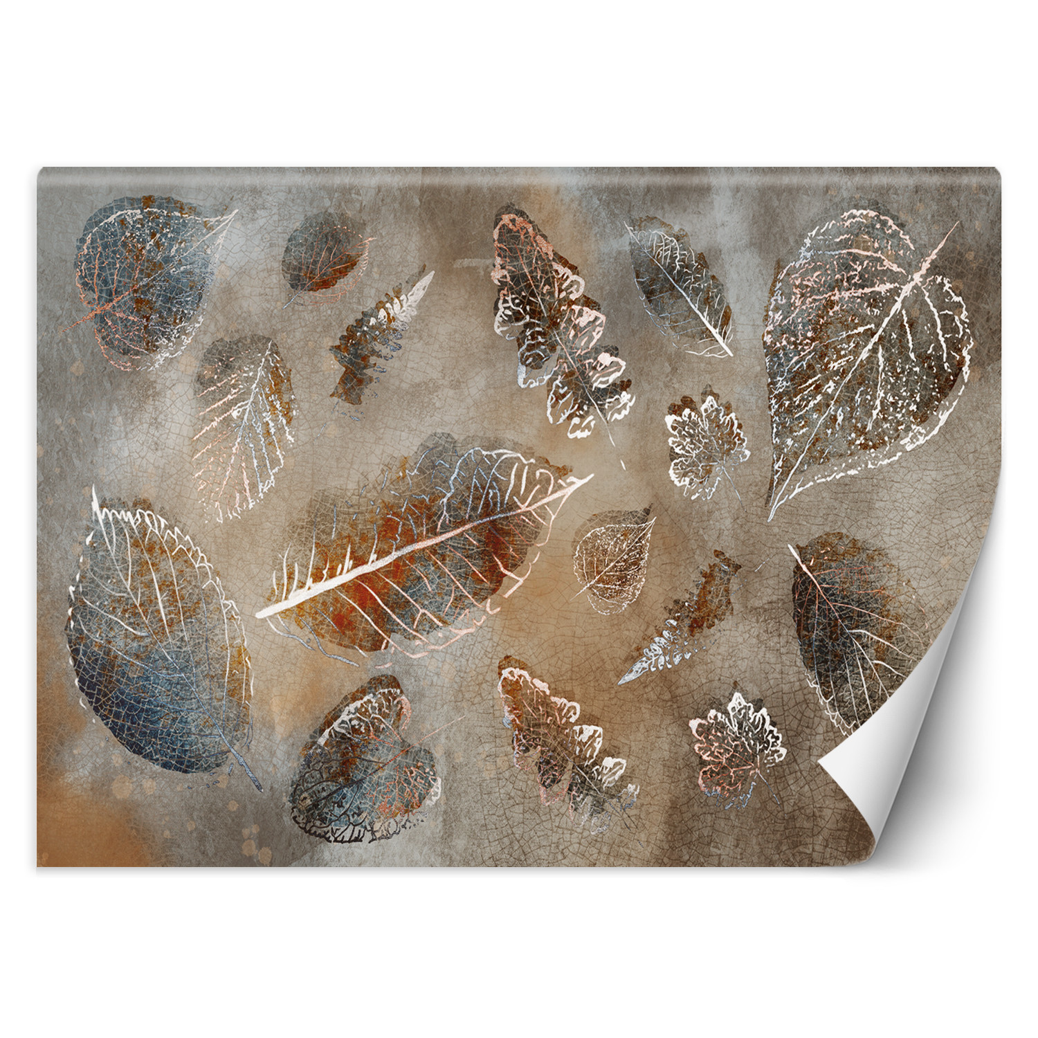 Feeby Fototapeta, Jesienne liście vintage 150x105