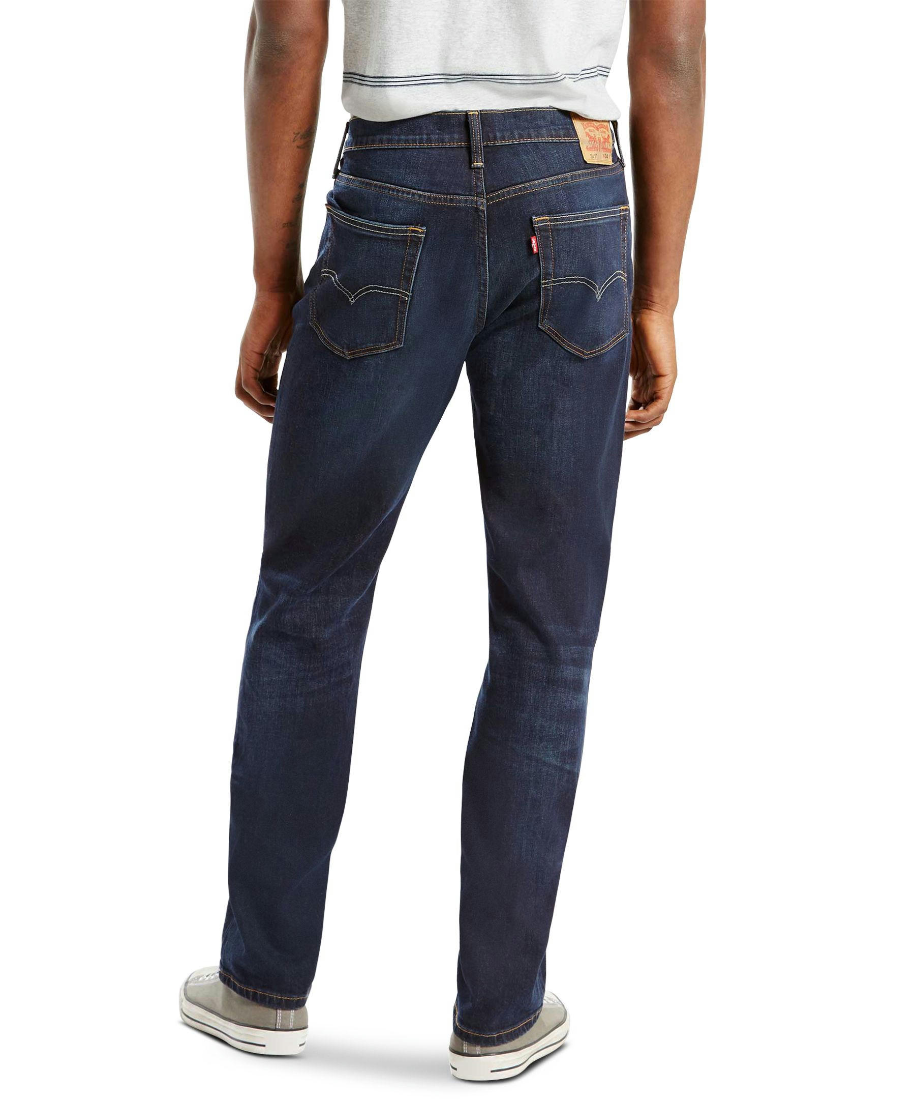 Levi's Men's 541 High Rise Athletic Fit  Tapered  Sequoia Jeans - Dark Wash