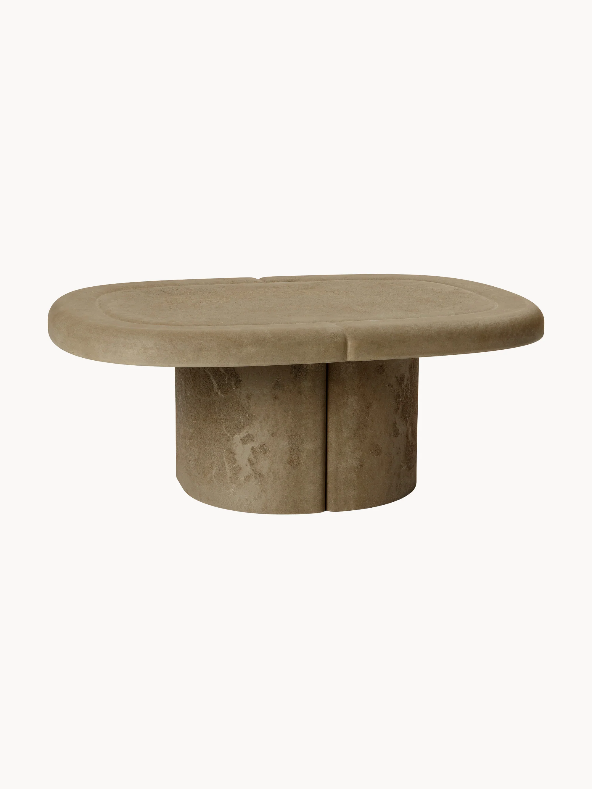 Ovaler Couchtisch Alder