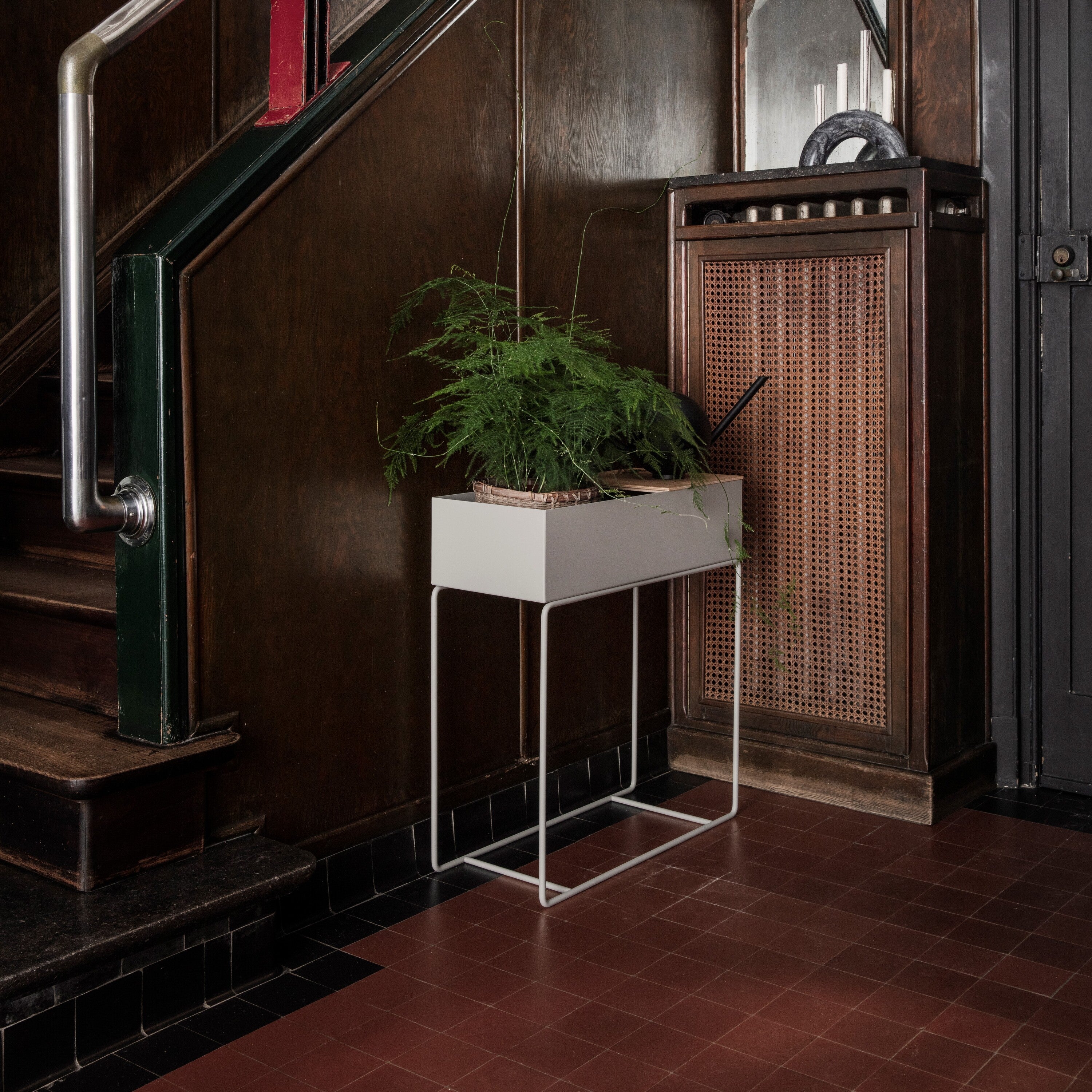 Ferm Living Plant Box Tray voor Plantenbak B 26 x D 26 cm - Bruin