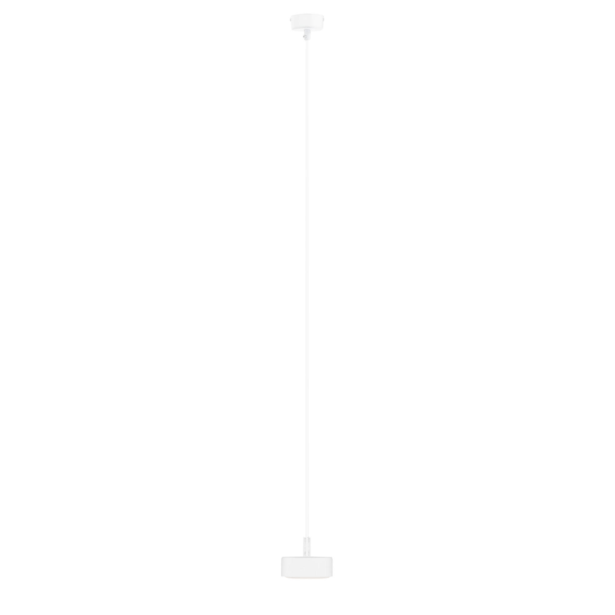 Lampa wisząca biała NO. MINI 1xGX53x9W wym: 153x8x8 cm Shilo