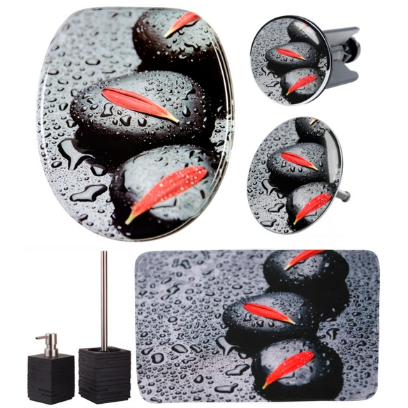 Bad-Accessoire-Set »Elegance«, 6-teilig