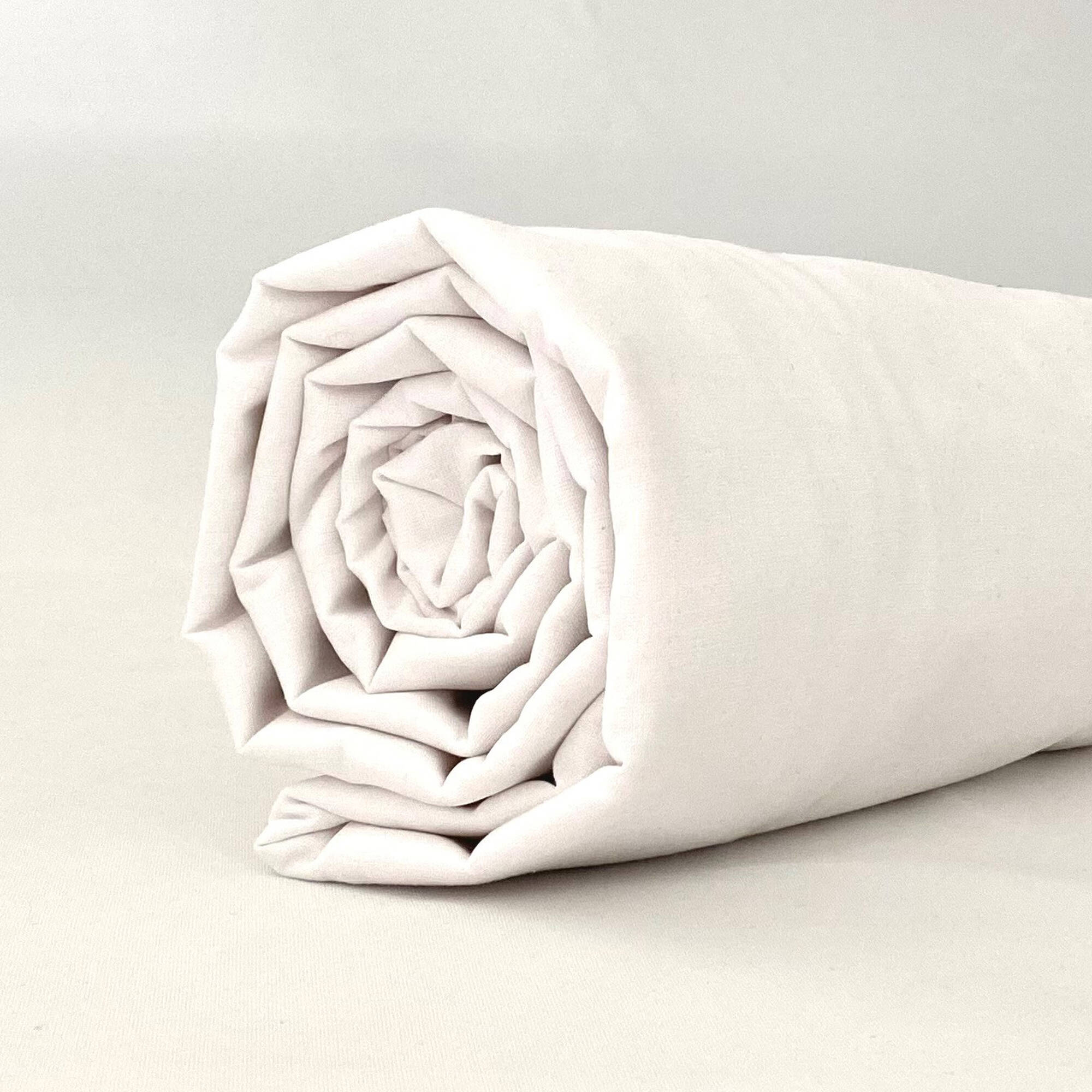 Drap-housse irrétrécissable uni coton