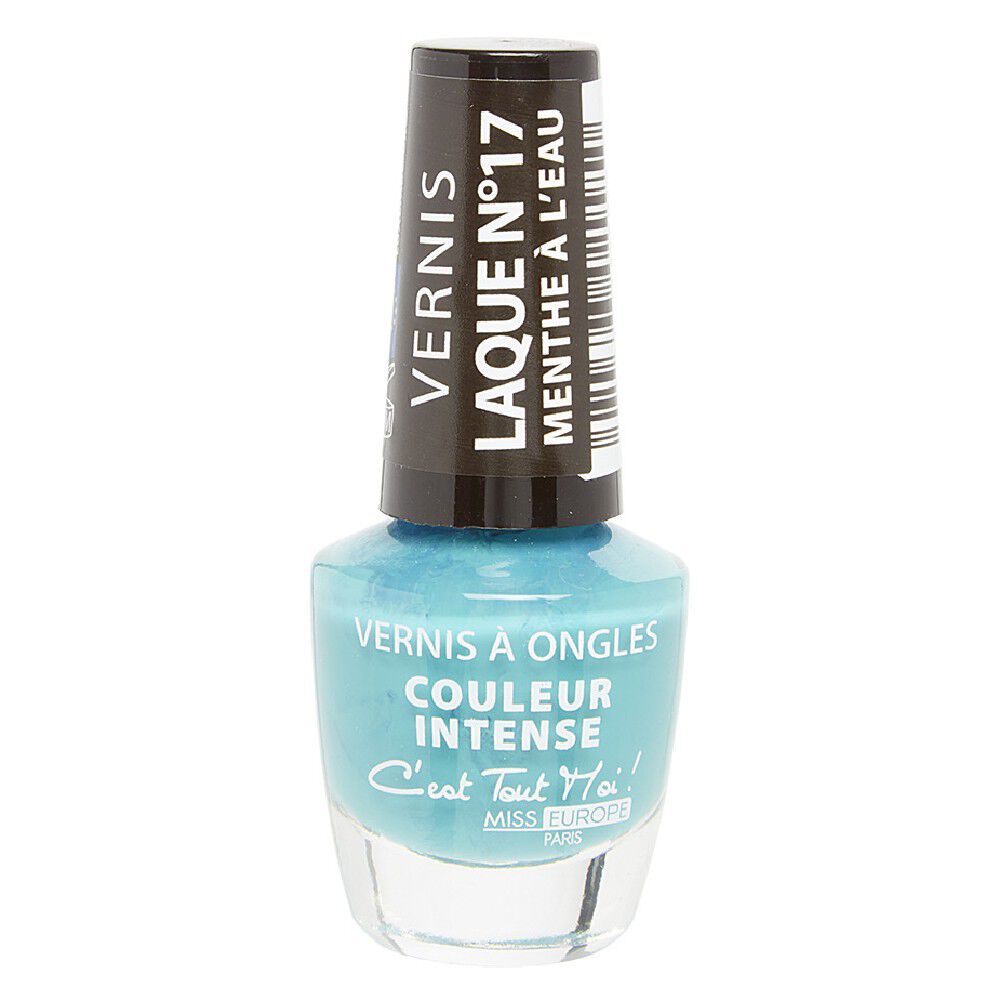 Vernis à ongles laqué menthe à l'eau n°17
