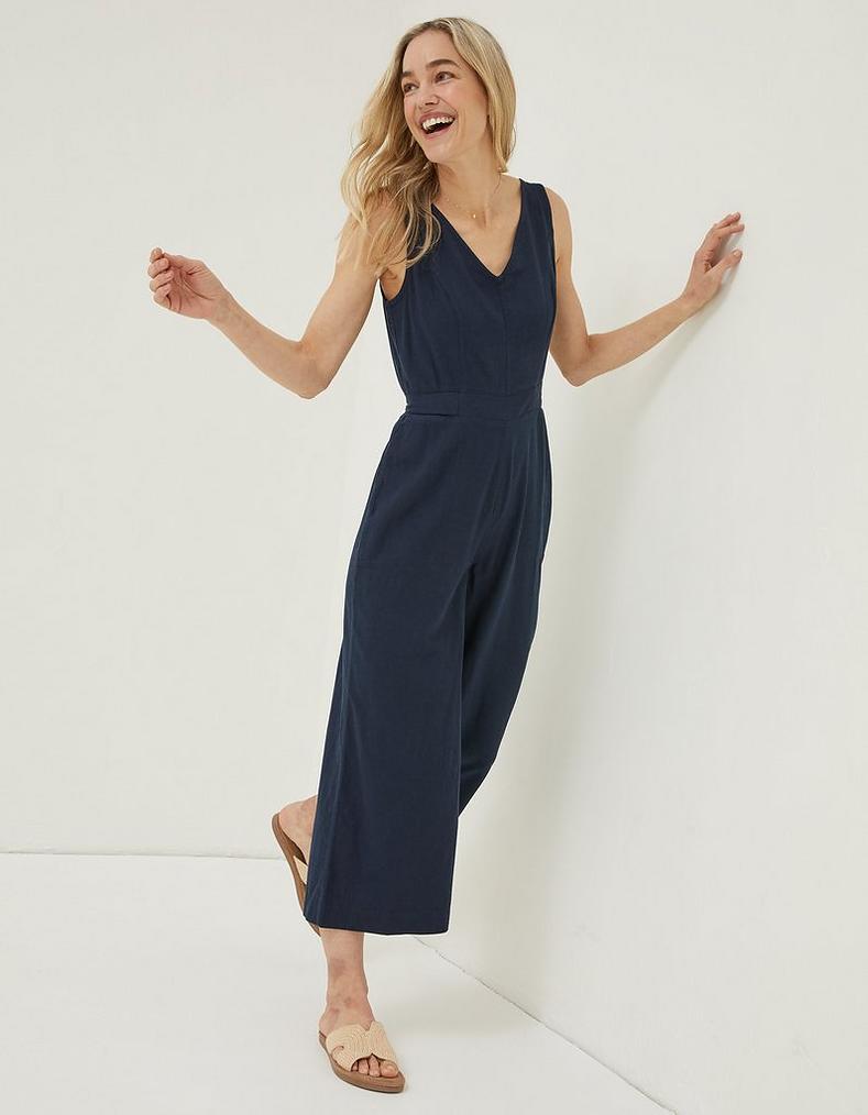 Aderyn Linen Blend Jumpsuit