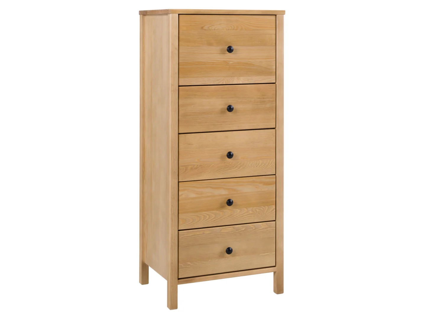 Komoda Prestige 53 cm z 5 szufladami dąb