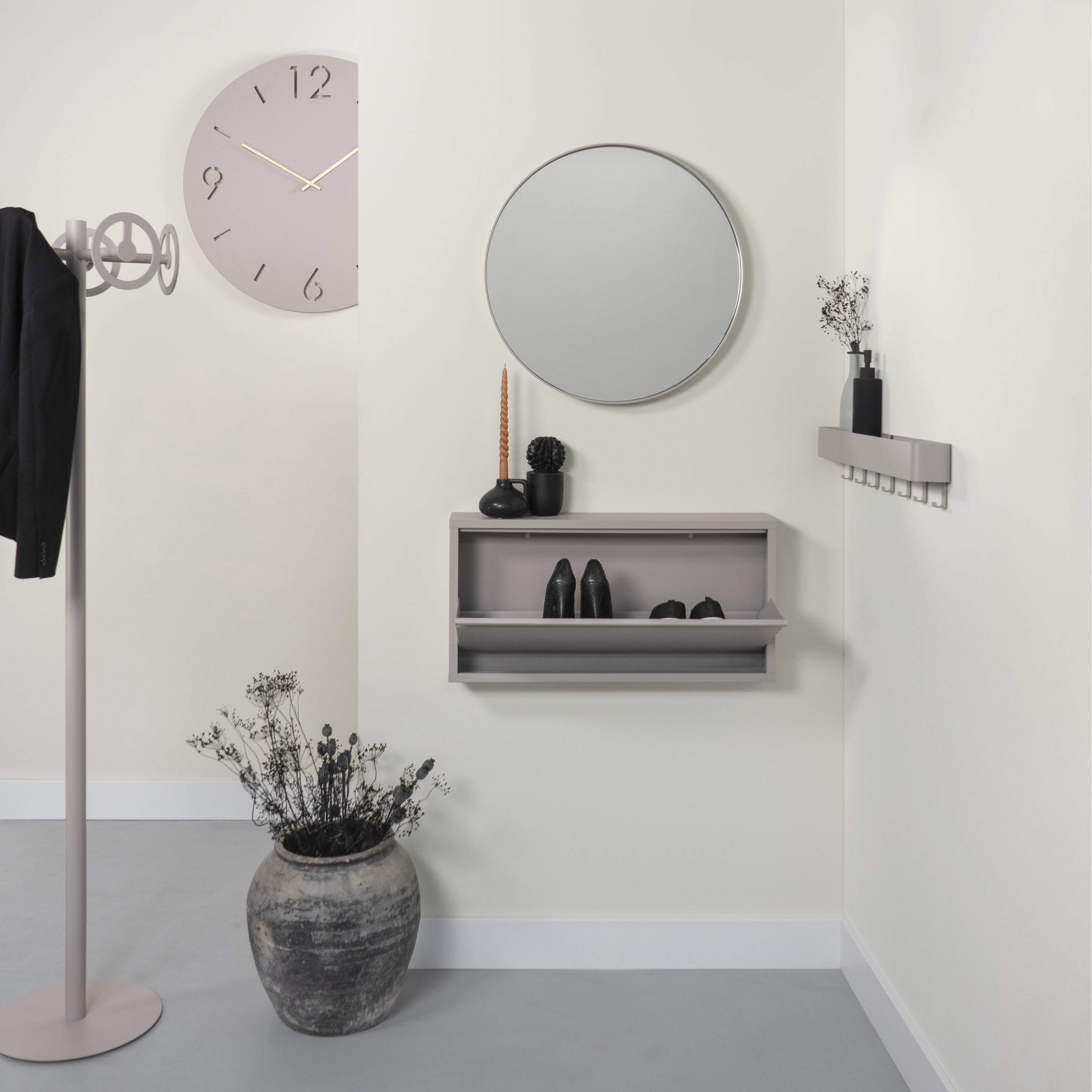 Spinder Design Donna Spiegel Ø 60 cm - Silky Taupe