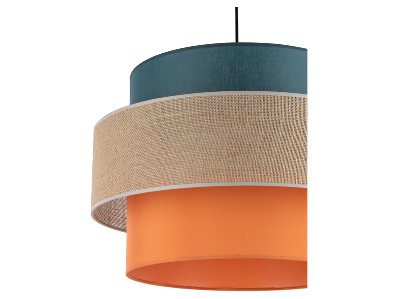 Lampa wisząca Trio metalowa mix kolorów